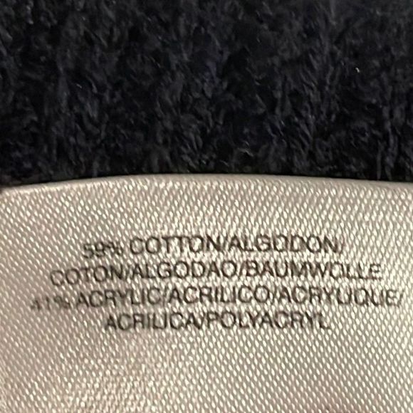 Jones New York Signature V-neck black & white pullover estimated L - Picture 11 of 12